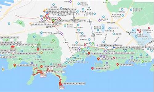 青岛旅游路线图一日游推荐_青岛旅游路线图