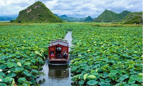 普者黑旅游最佳时间_普者黑三月份的景色